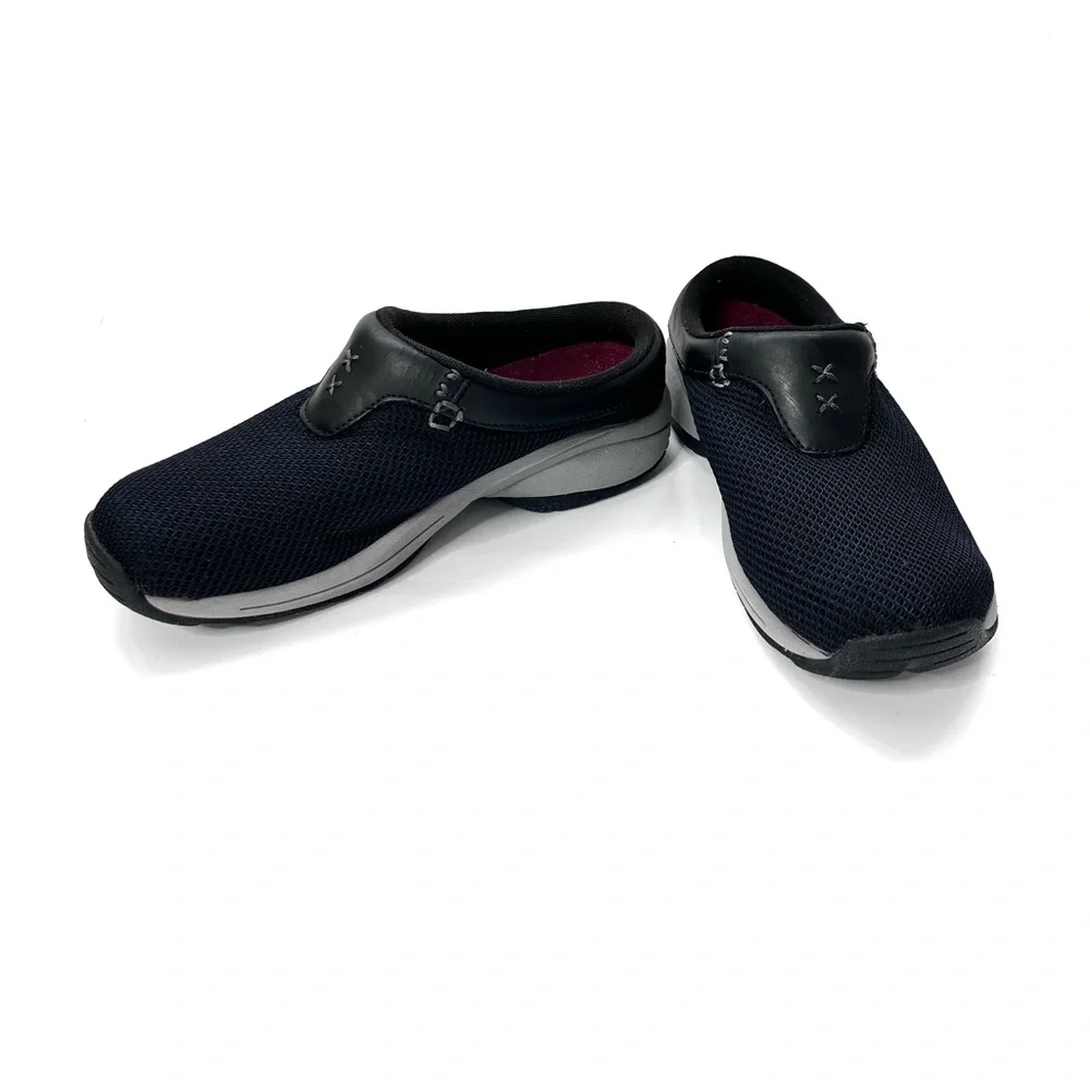 Merrell Encore Breeze Black Mesh Clog Slip On - Picture 3 of 8